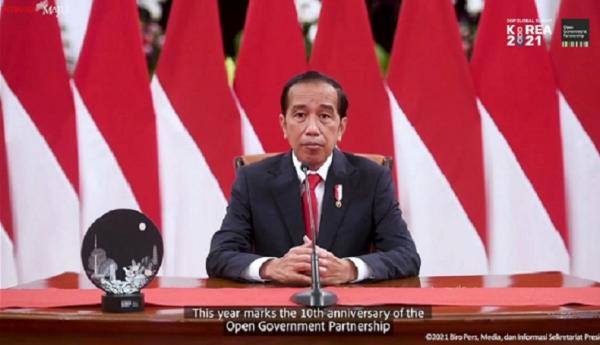 Jokowi Sebut Prinsip Keterbukaan dan Transparansi jadi Kunci Good Government