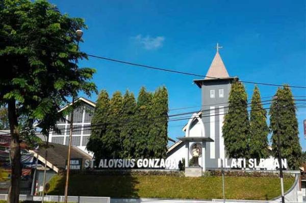 Gereja Katolik Santo Aloysius Gonzaga, Sleman. (Foto : kevikepandiy.org)