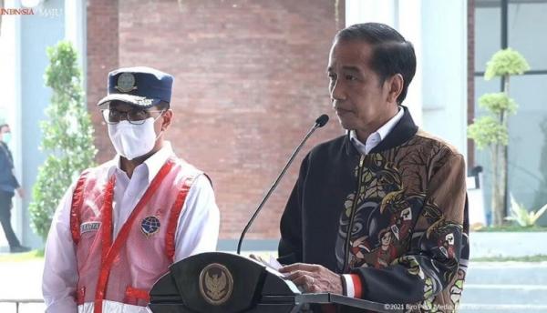 Bersyukur Target Vaksinasi 280 Juta Dosis Tercapai, Jokowi: Tidak Mudah