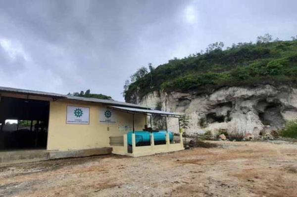 Lokasi penambangan batu kapur oleh PT AMI di Gunungkidul. (Foto : ist)