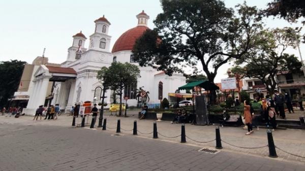 Tempat Wisata di Semarang yakni Kota Lama (Istimewa)