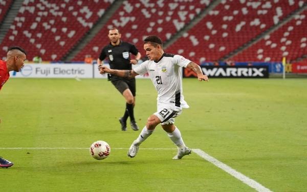 Striker Timor Leste, Paulo Gali. Striker Timor Leste, Paulo Gali. (Foto: Affsuzukicup.com)