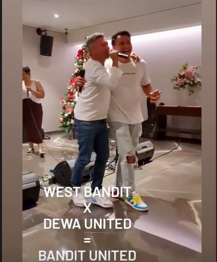 Wijin dan Gading Marten kompak nyanyi bareng. (foto: Instagram)