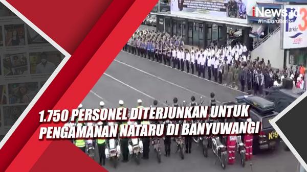 Siagakan Sniper, 1.750 Personel Diterjunkan untuk Pengamanan Nataru di Banyuwangi