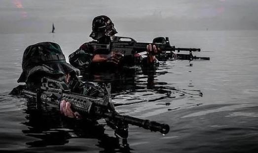 Prajurit Kopassus siap tempur. (Foto: Intagram/Kopassus Komando)