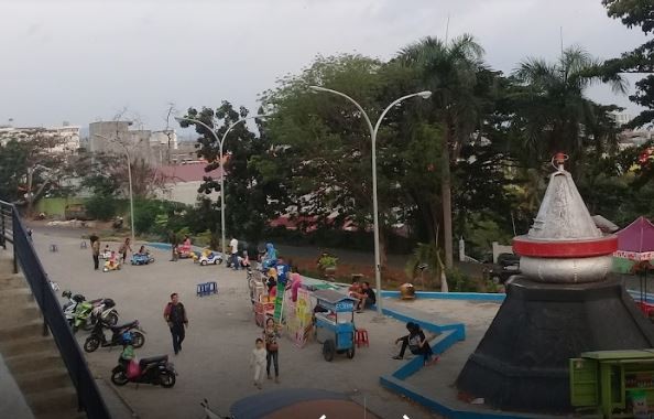 Taman Dipangga Kota Bandar Lampung. (Foto: ist)