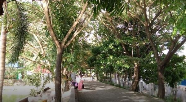 Taman Bandar Lampung Kopri Market. (Foto: ist)