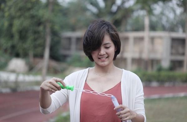 Marsheilla Gischa Islami, atlet bulutangkis cantik.