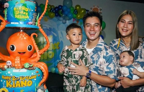 Baim Wong rayakan ultha anak Artis Indonesia Dicap Playboy Ternyata Sayang Keluarga. (Foto: Instagram)