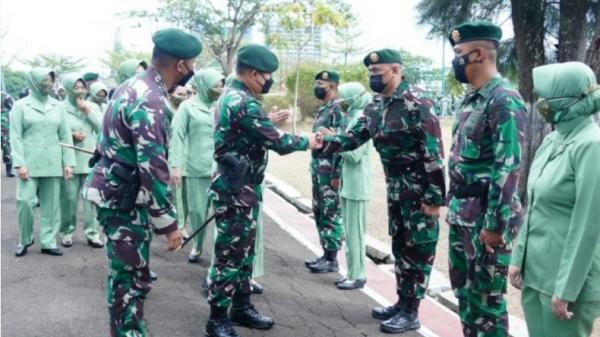 Dudung 2 Dok Kostrad Pangkostrad Letjen TNI Dudung Abdurachman mengunjungi Batalyon Zipur 9 Kostrad, Ujungberung, Bandung, Jawa Barat, Senin (13/9/2021). (Foto: Dok. Kostrad).