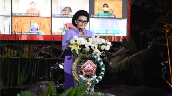 Nanny Hadi Tjahjanto Puspen Tni Ketua Umum Dharma Pertiwi Nanny Hadi Tjahjanto. (Foto: Puspen TNI).