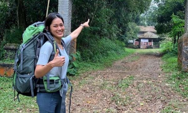 Artis cantik hobi naik gunung, Prisia Nasution. (Foto: IG)