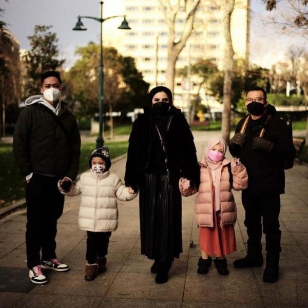 Screenshot 20220107 131907 Instagram Ashanty jalan-jalan sore di Turki. (Foto: Instagram)