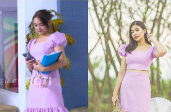 Potret fashion ala Amanda Manopo. (Foto: Instagram)