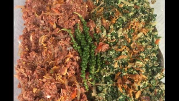 Lawar asal Bali, makanan tradisional yang ekstrem di Indonesia. (Foto: Facebook)