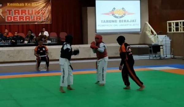Tarung Derajat Cabor Tarung Derajat Pemprov DKI (Fot: MNC/Bagas Abdiel)