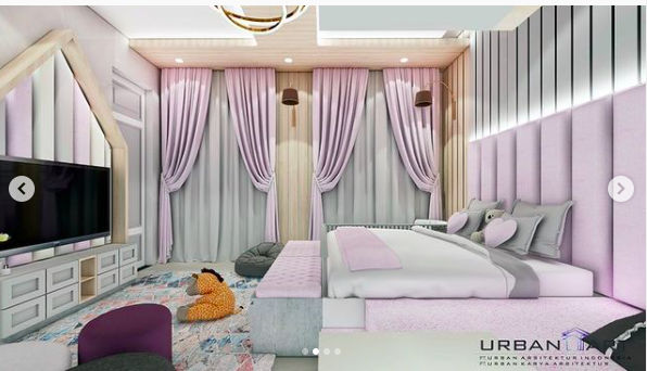 Screen Shot 2022 01 21 At 06 33 26 Desain mewah kamar Baby AH. (Foto: Instagram)