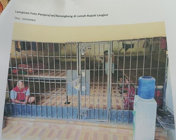 Laporan kerangkeng manusia di rumah bupati Langkat