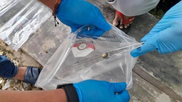 Proyektil-1 Proyektil penembakan karyawati BRILink di Lampung Timur (Andres Afandi/MNC Portal)