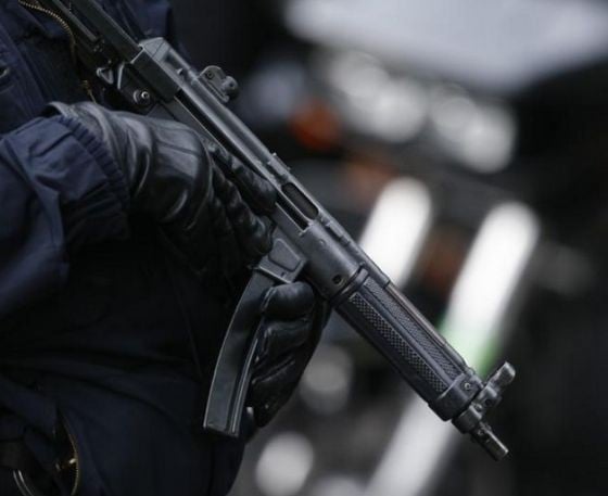  Senjata submacihe gun andalan TNI, salah satunya MP5 (Foto: Reuters)