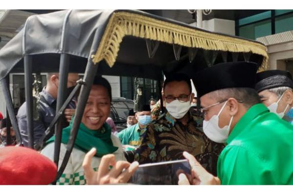 Disambut Ribuan Massa PPP Di Jogja, Anies Baswedan Diteriaki Calon Presiden