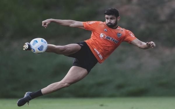 Eks striker Atletico Madrid, Diego Costa saat memperkuat Atletico Mineiro. (Foto: Instagram/@diego.costa)