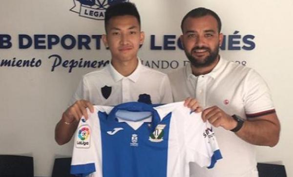 Arthur Pha Pemain Myanmar Arthur Pha merumput di Spanyol bersama Leganes. (Foto: Instagram/arthurpha)