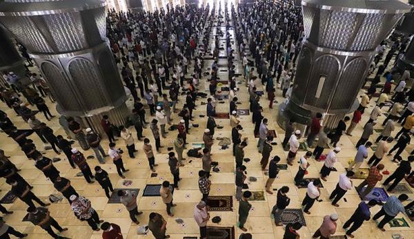 Masjid Istiqlal, Jakarta Pusat. (Riezky Maulana/MNC Portal)