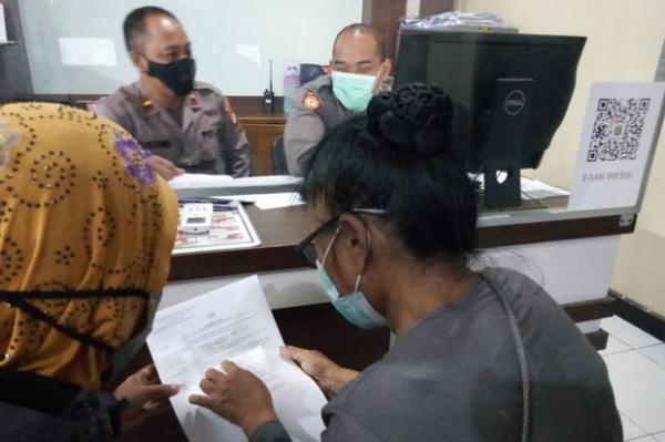 Tak tahan akibat perbuatan anaknya yang terus berulang, Paliyem akhirnya kembali lapor ke Polisi. (foto : Ist)