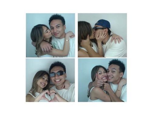 Jefri Nichol tampak mesra dengan Belleza.