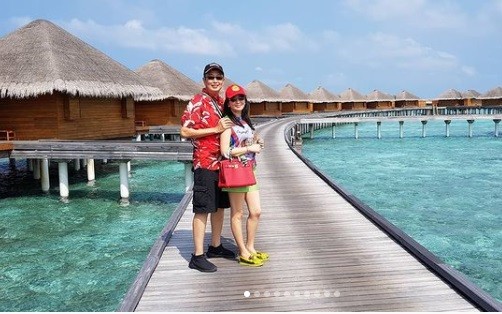 Tung Desem Waringin Maldive Potret kehidupan crazy rich Tangerang Tung Desem Waringin. (Foto: Instagram)