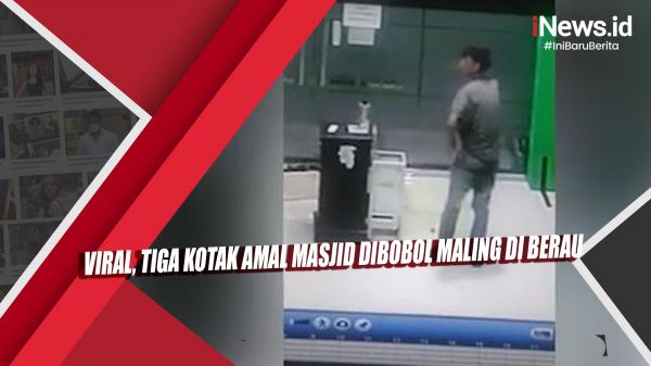 Video Viral Tiga Kotak Amal Masjid Dibobol Maling Di Berau