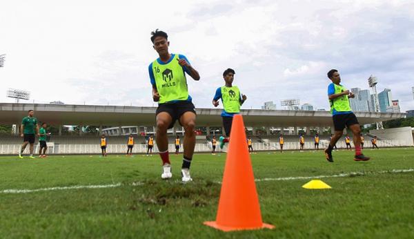 Pelepasan Timnas Indonesia U-19 yang digelar di Hotel Sultan, Jakarta pada Jumat (11/3/2022) sore WIB tidak dihadiri pelatih Shin Tae-yong. (Foto: MPI/Cikal Bintang)