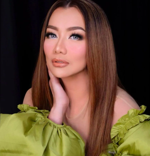 Perempuan yang pernah mengisi hati mendiang Adjie Massaid. (Foto: Instagram)