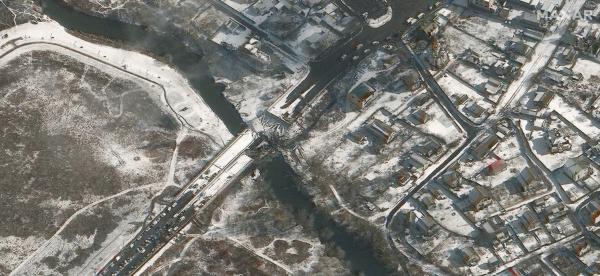 Kerusakan Ukraina Ilustrasi Pantun