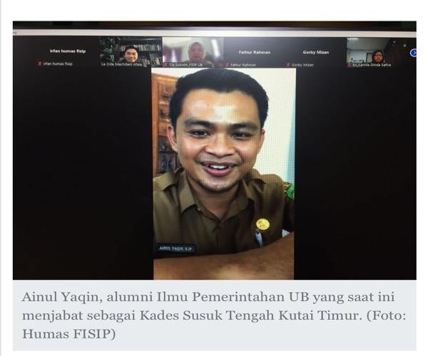 Ainul Yaqin alumni UB