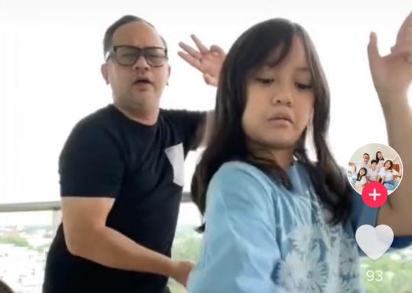 Syanala Kania, anak artis Indonesia dikenal jago main TikTok. (Foto: TikTok)