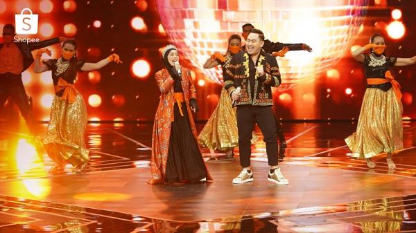 King Nassar bersama dengan Lesti dalam Shopee 3.15 Hari Belanja Konsumen .