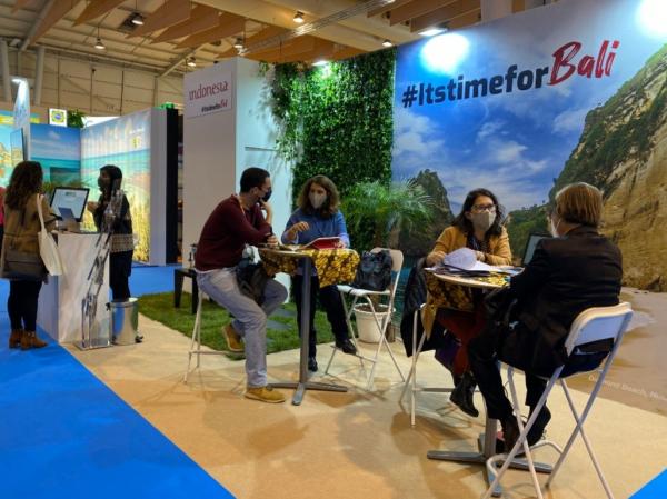 Indonesia turut serta dalam Bolsa Turismo de Lisboa (BTL) 2022. (Foto: dok KBRI Portugal)