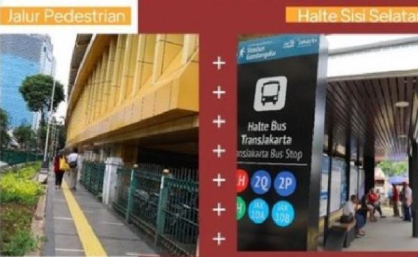 Wagub DKI Jakarta memamerkan wajah baru Stasiun Manggarai, Jakarta Pusat. (Foto: Instagram @arizapatria)