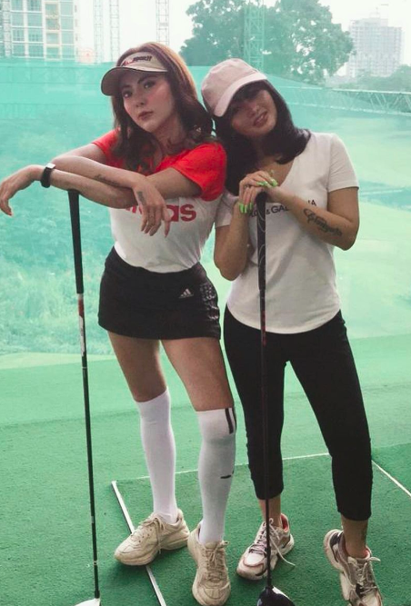 Potret seksi Ayu Aulia saat olahraga. (Foto: instagram)