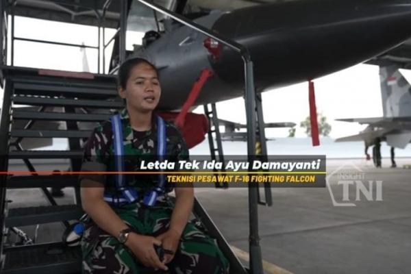 Kisah Perempuan Pertama Yang Jadi Teknisi Pesawat Tempur F 16 Tni Au