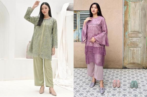 Two piece OOTD kondangan yang simpel dan elegan, Two Piece. (Foto: IG Agafia)