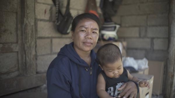 Ni Wayan Simpreg, salah satu keluarga penerima manfaat (KPM). (Foto: dok PT Pos)