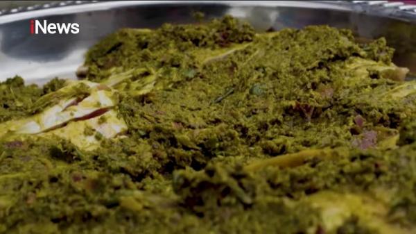 Nikmatnya menyantap Naniura di di Desa Huta Tinggi Nikmatnya menyantap Naniura di di Desa Wisata Huta Tinggi. (Foto: dok iNews)