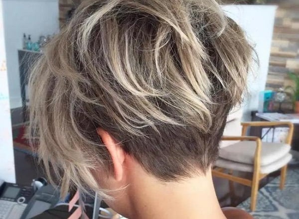 Pixie with Nape Undercut, nama gaya rambut pendek untuk wanita. (Foto: Pinterest)