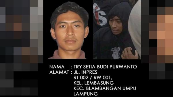 Try Setia Budi Purwanto, warga Way Kanan, Lampung yang foto dan identitasnya viral karena dituding sebagai pelaku pengeroyokan dosen UI Ade Armando (Yuswantoro/MNC Portal)