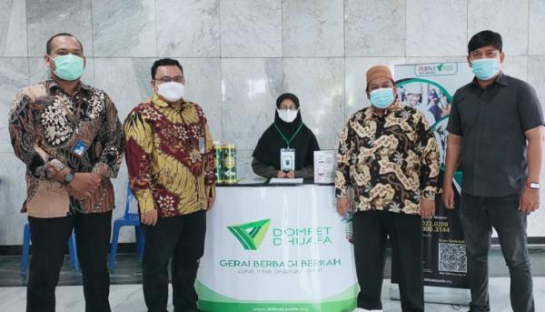 Gerai Zakat Dompet Dhuafa Waspada Hadir di BNI KCU Medan