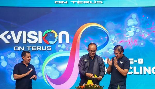 Syukuran HUT Ke 8 K-Vision Mengusung Tema Makin Cling