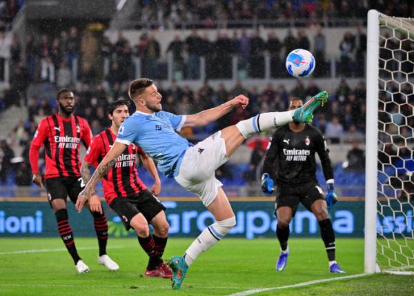 Playmaker Lazio, Sergej Milinkovic-Savic Sergej Milinkovic-Savic. (Foto: REUTERS)